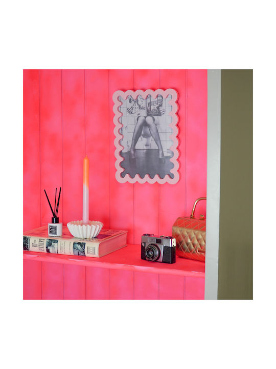 Housevitamin Wooden Photo Frame With Pink Frame