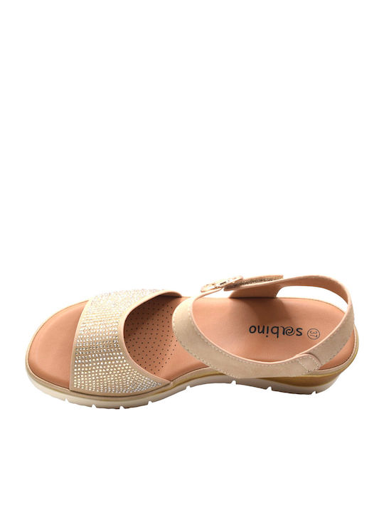 Anatomische Damenplattformen Beige