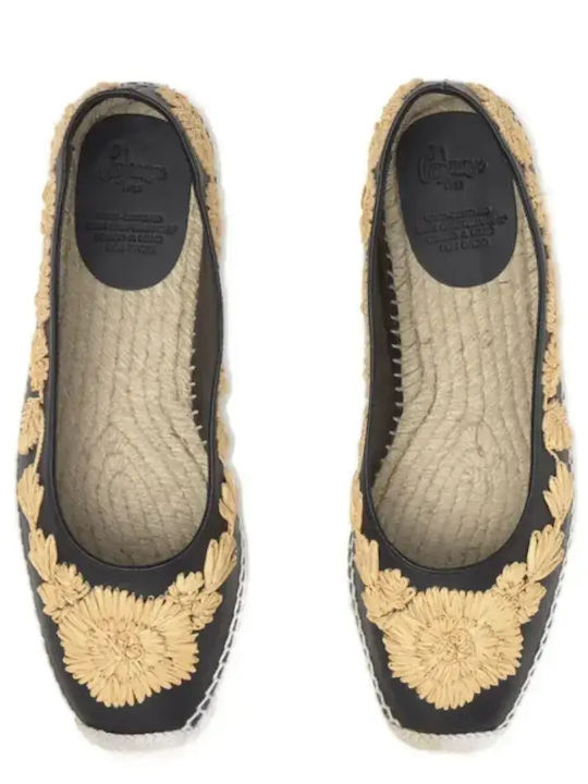 Paris/280 Knitted Women's Espadrilles In Black Color