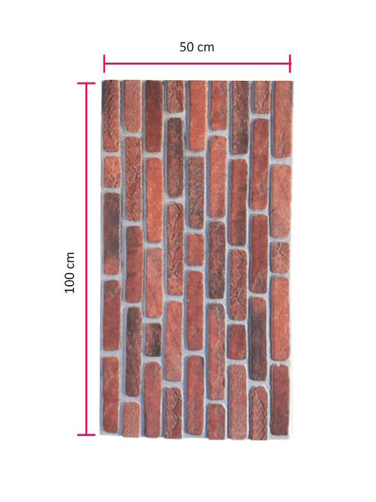 Decorative 3D Styrofoam Panel D102 100x50 13pcs OEM