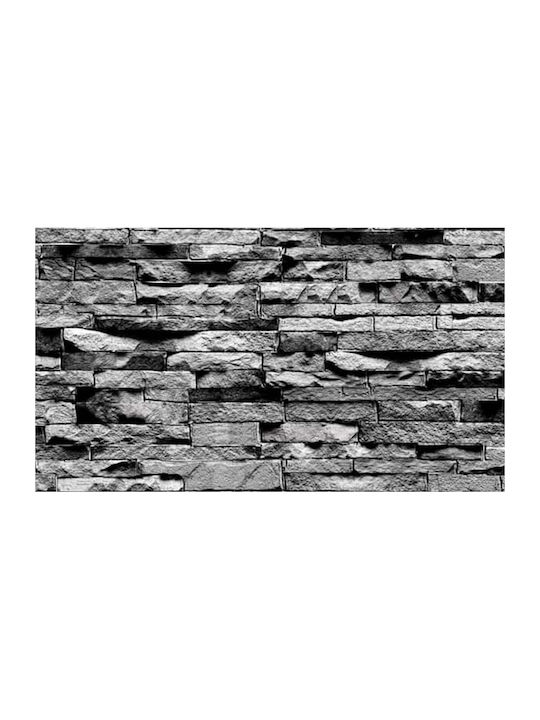 Panouri Decorative 3D Cu Adeziv Gri 50x100cm