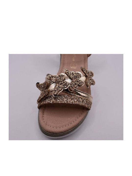 Kindersandalen Gold