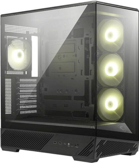 Vengeance Commander-V8 MSI Edition Гейминг Настолен Компютър Ryzen 7-8700F 32GB DDR5 1TB SSD GeForce RTX 5060 Без Операционна Система