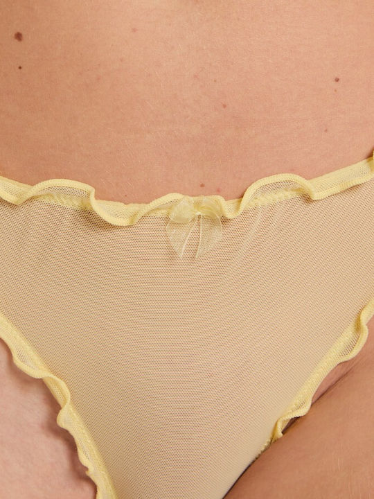 Women's String 3Pack Yellow
