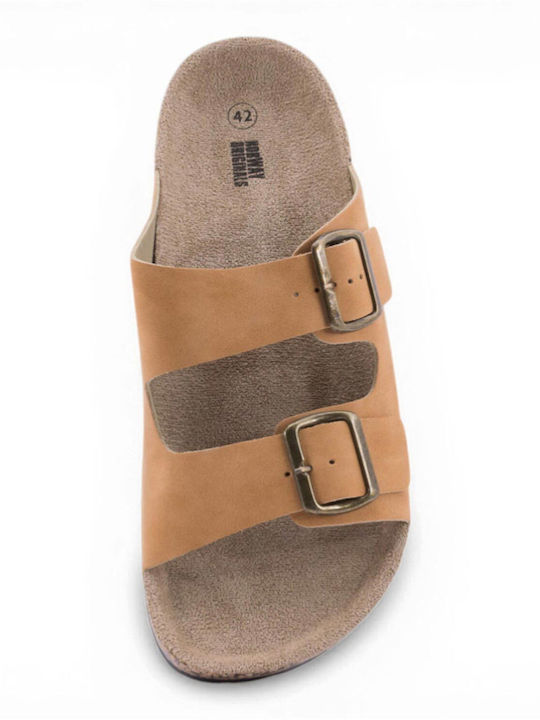 Herrensandalen in Brauner Farbe