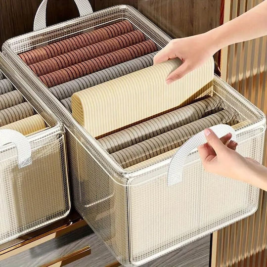 Alista Home Coș De Depozitare Transparent 35lt