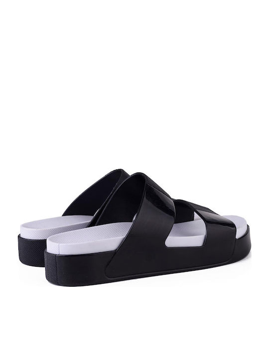 Дамски Сандали Flatforms Черни GHOST