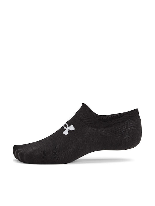 Under Armour Ua Essential Αθλητικές Κάλτσες Μαύρες 6 Ζεύγη
