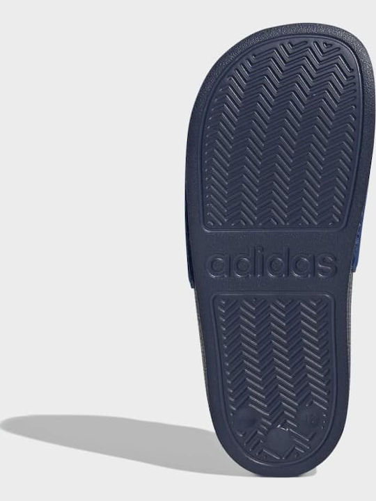 Kids' Flip Flops Slides Blue Adilette Shower