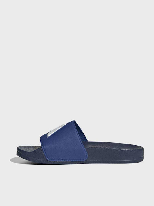 Kids' Flip Flops Slides Blue Adilette Shower