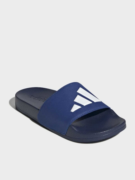 Kids' Flip Flops Slides Blue Adilette Shower