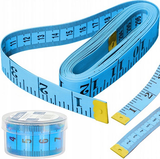 Tailor's Measuring Tape In Case Etui Retractable Tape Measure 150 Cm