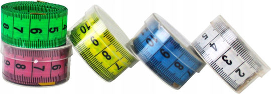 Tailor's Measuring Tape In Case Etui Retractable Tape Measure 150 Cm
