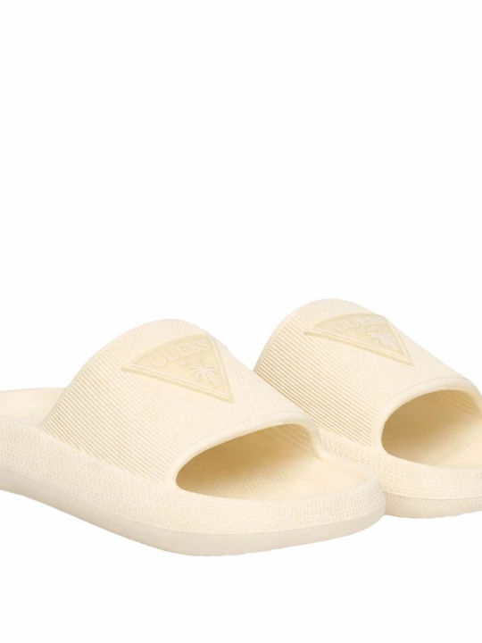 Flip Flops in Beige Colour