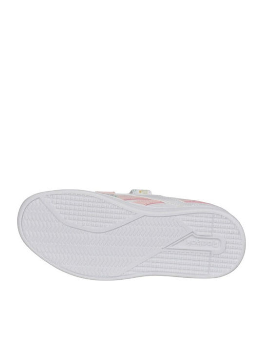 Royal Prime 2.0 Kids Sneakers with Hoop & Loop Closure White