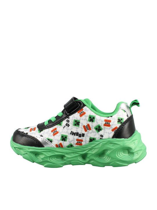 Kinder Sneaker mit Lichtern Schwarz