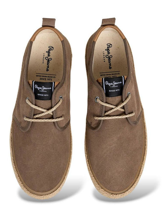 Port Men's Espadrilles In Beige Colour