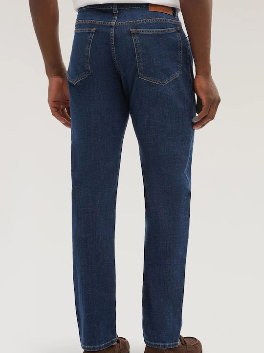 Trussardi Pantaloni De Blugi Pentru Bărbați Elastici Slim Fit Albaștri Trussardi Pantaloni De Blugi Pentru Bărbați Elastici Slim Fit Albaștri