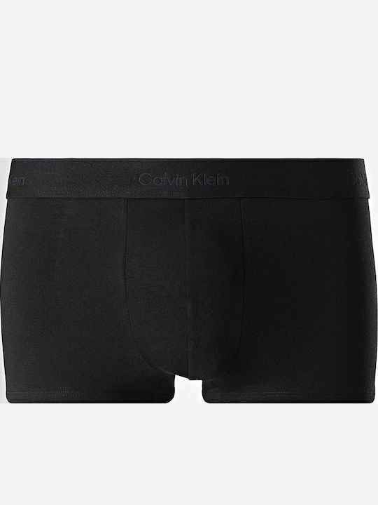 Niedrig Geschnittener Trunk Herren Boxershorts Schwarz 3er Pack