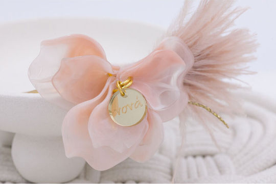 Kymi Christening Charm Bracelet Pink 2 Pieces MN328