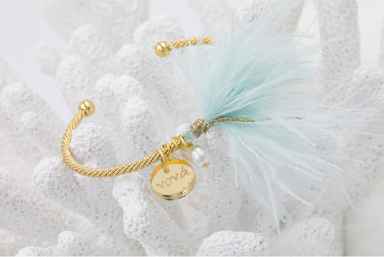Kymi Taufe Anhänger Armbänder Gold 2 Stücke