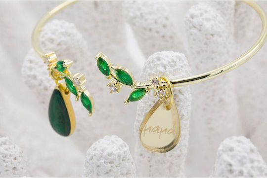 Kymi Christening Charm Bracelet Green 2 Pieces MN331