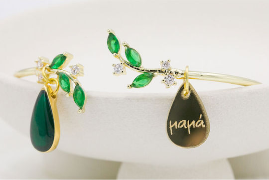 Kymi Christening Charm Bracelet Green 2 Pieces MN331