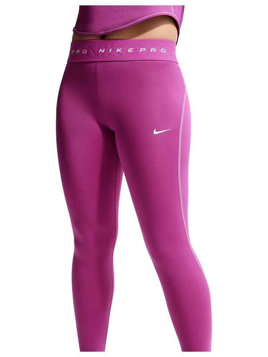 Παιδικό Κολάν Αθλητικό Κάπρι Dri-Fit Φούξια Pro