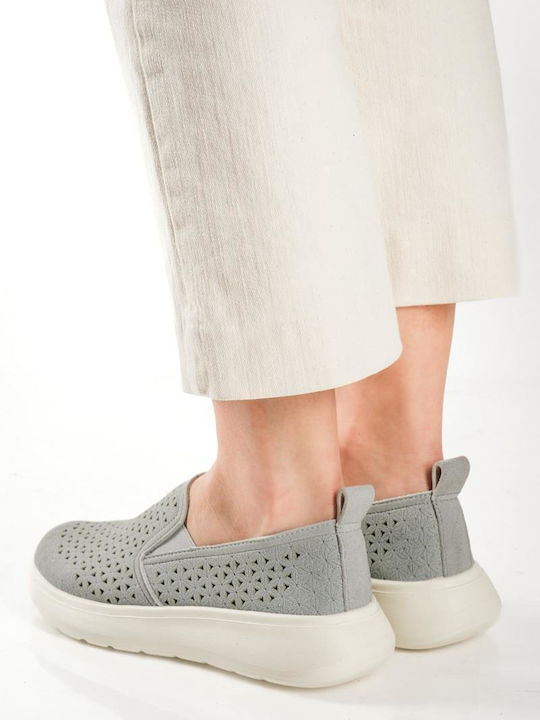 Γυναικεία Slip-On Γαλάζια