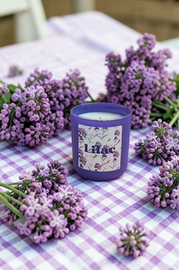 Duos Dei Aromatic Soy Candle in Jar with Rose Perfume