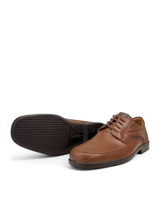Pantofi Casual Pentru Bărbați Din Piele Anatomici Maro