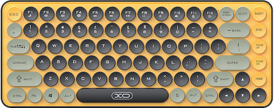 XO KB-12 Kabelloses Bluetooth Tastatur Englisch (US) Grau