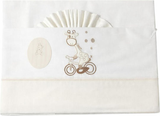 Set with Fitted White 80x120cm Set with Fitted White 80x120cm