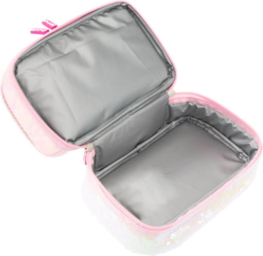 Nice Group Schulische Isolierte Kinder Lunchtasche Handtasche Hellblaue 13,5x13,5x22cm