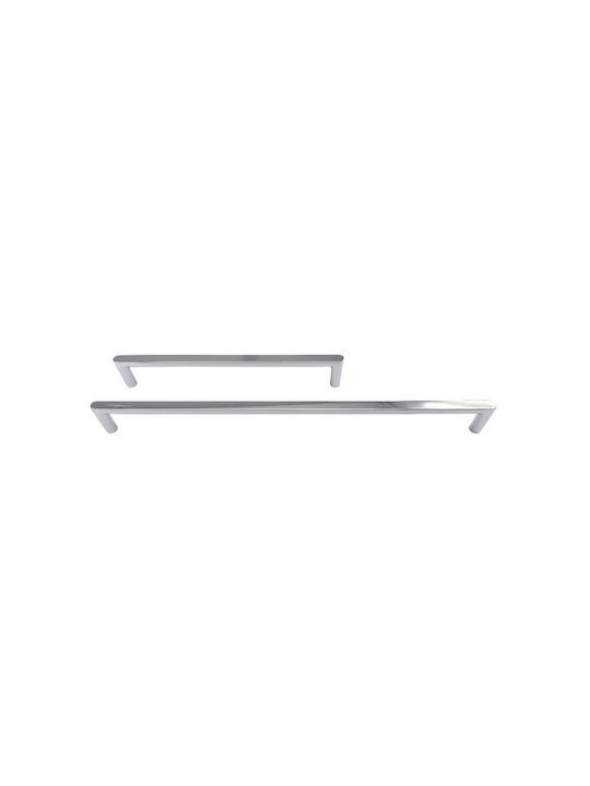 Viefe Mâner Pentru Mobilier Din Metal Cromat Cu Centrele Găurilor 256mm 0487256Z01