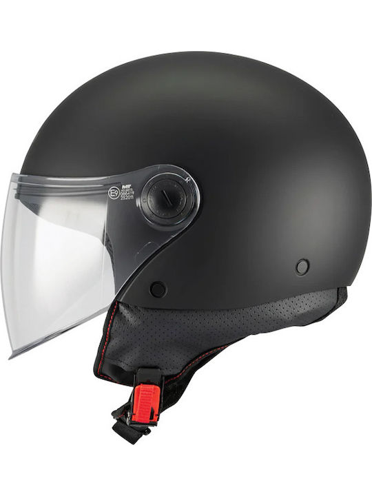 MT Street S Pure A1 Black Matt Κράνος Μηχανής Jet ECE 22.06 950gr