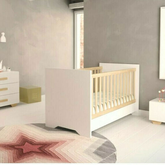 Asterias Bebe Polymorphische Babybett Natalia Weiß