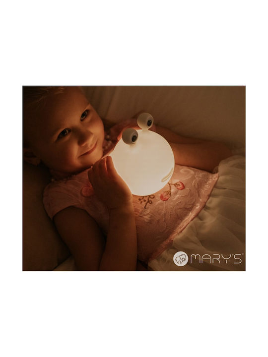 Mary's Kids Decorative Lamp Mary’s White 12.8x12.5x10.2cm