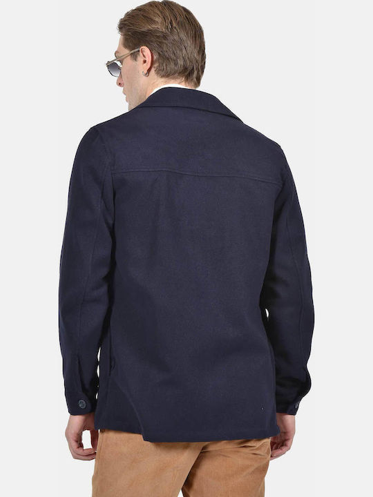 Herrenmantel Marineblau