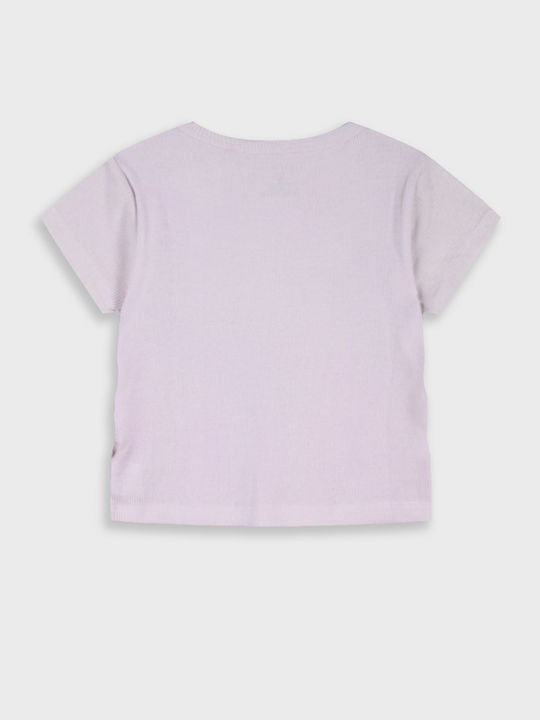 Kids Short-Sleeved Blouse Vanilla