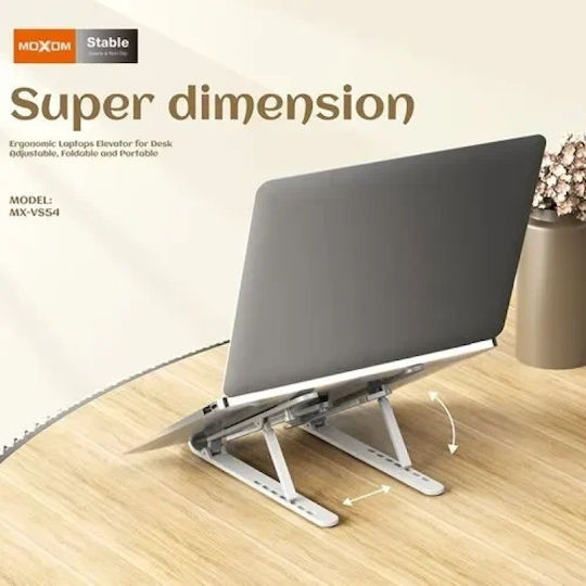 Moxom MX-VS54 Stand for Laptop up to 17" Silver