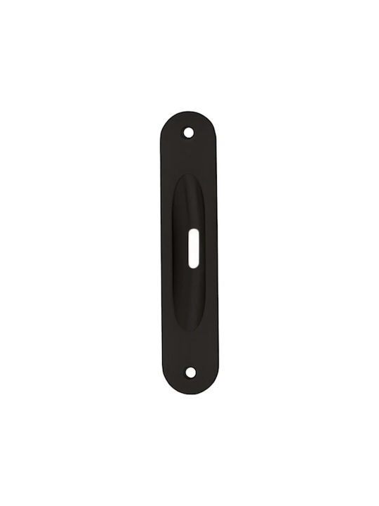 A-Lock Door Flush Handle With Key Hole Silver 165mm imp.215-163