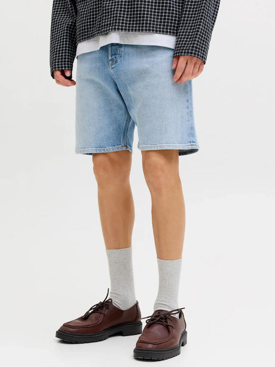 Men's Denim Shorts Blue-denim