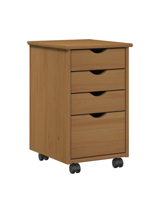 Dulap De Bucătărie De Pardoseală Culoarea Mierei 34x39x56cm