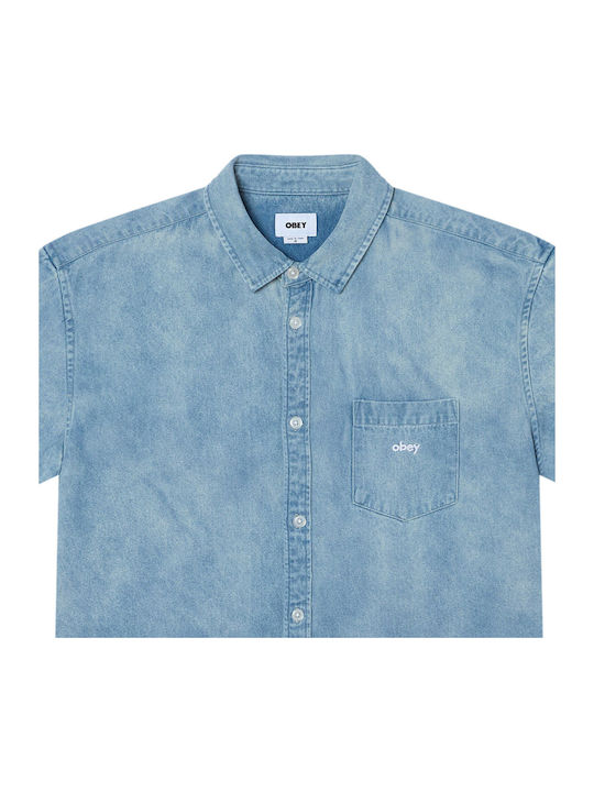 Short Sleeve Shirt Regular Fit Blue