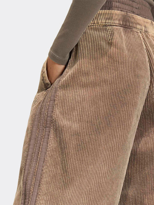Damen Zeichenfolge Hose Braun