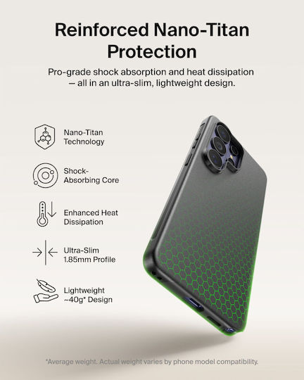 Belkin Sheerforce Back Cover Μαύρο (Galaxy S26 Ultra)