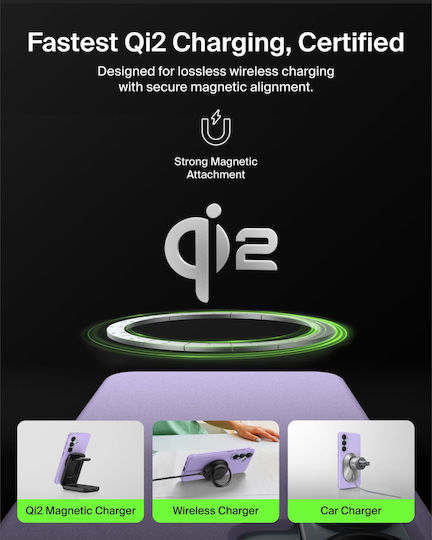 Belkin Sheerforce Back Cover Λιλά (Galaxy S26+)