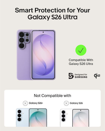 Belkin Sheerforce Back Cover Lilac Galaxy S26
