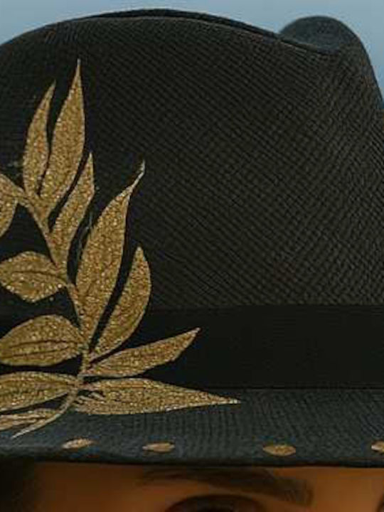 Sorena Handmade Καπέλο Καβουράκι Μαύρο